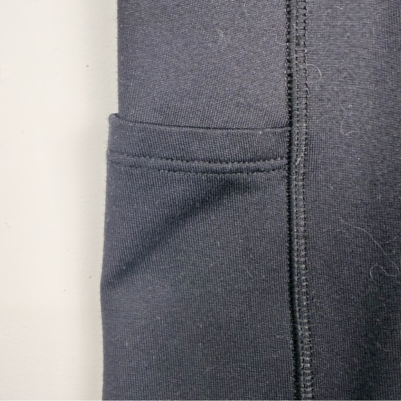 Pink Active Black High Rise Pocket Leggings Size S Athletic Workout Yoga Pants - Picture 7 of 8